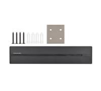 Fesjoy Socket Track System, 8000W High Power Sliding Rail Cable Management Compartment for Home Improvement Projects (Black)