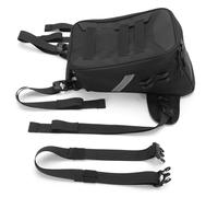 Fesjoy Tank Bag Motorcycle Rainproof Adjustable Straps Durable Portable 5L for Rider Travel Polyester Black Bag Size 12.2x6.69x6.69in (31.5*17*17)