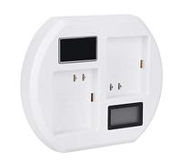 Fesjoy Video Camera Battery Charger for Arlo Pro, Smart LCD | Real-time charging display, Fast charging supported, Built-in protection circuitry, Dual port usage, Compatible with Arlo