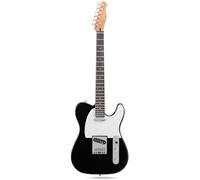 Fesley 39" TL Style Electric Guitar: Solid Body Electric Guitars for Intermediate &Pro Players with Wilkinson Pickups,Grover Tuners,6 String Guitar with Roasted Maple Neck,Rosewood Fingerboard,Black