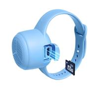fesoklaf Wearable Bluetooth Speaker, Waterproof Wrist Speaker for Running, Detachable Wireless Watch Speakers, Portable Speakers with MP3 Player for Skiing,Cycling,Hiking,Outdoor Sports (Blue)