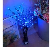 Fespcj Waterproof Blue LED Branch String Lights for Winter Wonderland & Bedroom Decor, Instagrammable Fairy Lights for Calming Ambiance Bedroom Living Room Decor Party & Christmas Decoration