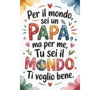 FESTA DEL PAPÀ: Libro Quaderno Per Appunti Padre Uomo | Festa Del Papa Idee Regalo