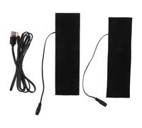 FESTFENDS 1 Pair Heating Pad USB Carbon Fiber Heating Mat, 5V Electric Heater Film Heater Pads Cushion for Office and Home Warming Feet Knee