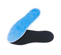 FESTFENDS 1 Pair Silicone Sports Insoles Size L 41-45 Thickened Buffer Insoles with Increased Damping and Massage Function for People Who Participate in Athletic Activities