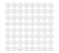 FESTFENDS 100PCS Foam Board Insulation Washers - Plastic Flat Washer - Load Spreading Fastener Tool for Rigid Foam Sheets Panels Fixing Supporting and Nail Screw