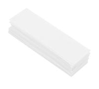 FESTFENDS 100pcs Laboratory Filter Papers Strips High Transparency White Paper Sheets for Chemistry Experiments and Microscope Cleaning with Large Capacity