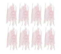 FESTFENDS 100pcs Pink Nail Rhinestone Picker Pen Dual-ended Dotting Tool for Rhinestone Picking and Embellishing, Made of Sturdy Ps Material, for Nail Art Designs and Painting