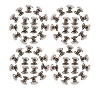FESTFENDS 100pcs Silver Iron Rivet Studs for Puppet with Versatile Use and DIY Friendly Features, for Hand Puppet Making Kit and Artistic Creations