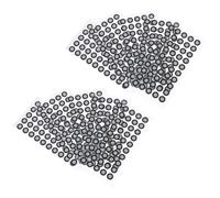 FESTFENDS 12 Sheets 3d Scanning Marker Dots for Accurate Tracking and Enhanced Scanning Performance, Pet Reflective Film Marking Points Suitable for Education and Onthego Use