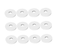 FESTFENDS 12pcs Car Air Freshener Pads Diffuser Refill Pad round White Pe Material Mixed Scent Healthy Use for Car Diffuser Interior Accessories Assorted style