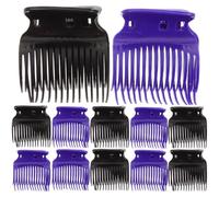 FESTFENDS 12pcs Hot Roller Curler Jaw Clips Hair Accessories for Women Lightweight Abs Material Hair Sectioning Clips for Home and Styling