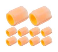 FESTFENDS 12Pcs Luminous Yellow Car Tire Valve Stem Caps Night Glow Auto Valve Covers Corrosion Resistant Universal Tire Dust Caps for Cars Trucks Suvs