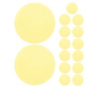 FESTFENDS 15pcs Ambient Lighting Gel Stickers, 3.94 Inch Peel and Stick Dimming Diffuser Film, Warm Color Filters for LED Ceiling Spotlight, Video Light