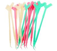 FESTFENDS 18pcs Eyelash Lifting Tools Kit Y-shaped Pp Lash Lift Sticks, Comfortable to Hold and Time-saving Eyelash Extension Supplies for Professional Lash Crafting and Beauty Use