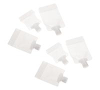 FESTFENDS 18pcs Leakproof Refillable Lotion Storage Pouches 30ml, 50ml, 100ml Travel Cosmetic Squeezable Bags Spout for Toiletries and Shampoo