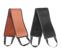 FESTFENDS 2 Pcs Self Tanning Back Applicator with Velvet Surface and Handle Lotion Applicator for Back and Body Self Tanning Lotion for Adult Bath Use