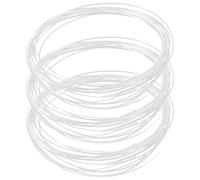 FESTFENDS 2 Rolls Eyewear Lens Stabilizing Wire - Precise Frame Fitting - 1mm Optical Interliners - 16.4Ft, Clear Spectacle Repairing Nylon String to Secure Half-Rim Lenses