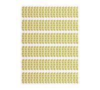 FESTFENDS 200 Pcs Electrical Hazard Warning Labels Adhesive Yellow Triangle Caution High Voltage Safety Signs Stickers for Electric Shock Protection in Industrial Sites