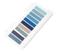 FESTFENDS 200pcs Sticky Page Markers Pet Reading Strips Soft Texture, Writable Adhesive Index Tabs for Beginners and Office Use