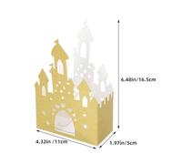 FESTFENDS 20pcs Glitter Candy Boxes with Golden Paper Material, Stylish and Beautiful Design for Graduation Party and Wedding, Delicate Cookie and Festival Treat Boxes, Party Candy Wrap