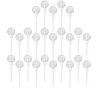 FESTFENDS 25pcs White Lip Gloss DIY Tubes 6ml Abs Material Lip Balm Containers with Wand Applicator Lightweight and Stylish for Travel and Filling Homemade Lipstick