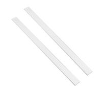 FESTFENDS 2pcs Acrylic Dough Thickness Measuring Rulers 3mm Biscuit Rolling Pin Guides for Cookie, Fondant and Buttercream Smoother Baking Tools for Kitchen DIY Pastry Levelers