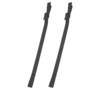 FESTFENDS 2pcs Adjustable Black Chin Protective Strap for Helmet and Safety Hat, Easy to Install Polyester Replacement Hard Hat Chin Strap for Rugby Games and Everyday Wear
