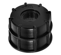 FESTFENDS 2pcs IBC Tank Adapter Plastic Liquid Connector for Tote Tanks and 60mm Nominal Diameter Resistant to Breakage and Splash Prevention Suitable for IBC Tons Barrels