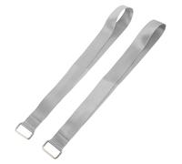 FESTFENDS 2pcs Lift Bed Belt for Mattress: 50cm/19.7Inch Pulling Strap Lifting Handle Replacement Grip Labor Saving Strap Puller Lifter for Hydraulic Storage Bed Grey