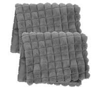 FESTFENDS 2pcs Plush Decorative Pillow Covers with Simple and Delicate Design, Comfortable Cushion Covers for Home Decoration and Holiday, Long Serving Life and Beautiful Look