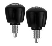 FESTFENDS 2pcs Pull-Up Spring Knob Pop Pin - M16x25mm Fitness Pop Pull Pin Knob - Exercise Training Machines Release Bike Equipment for Stationary Bikes, Weight Benches