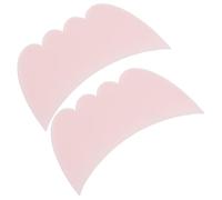 FESTFENDS 2Pcs Silicone Eyelash Mascara Guard and Eyeshadow Stencil Set for Eye Makeup, Reusable Eyeliner Guide Shields for Precise Lash Application and Lower Lash Protection