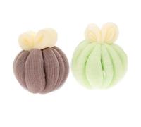 FESTFENDS 2pcs Ultra-Soft Pe Bath Shower Loofah Balls with Scrubbing Function, Stylish Simple Design Body Wash Balls for Exfoliating and Cleansing Skin in Bathroom
