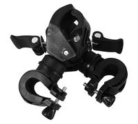 FESTFENDS 2pcs Wheelchair Cane Bracket and Mobility Scooter Cane Holder with Sturdy Plastic and Metal Construction, Versatile Walking Stick Accessories for Elderly Walker and Electric
