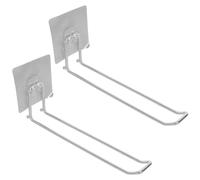 FESTFENDS 2pcs Window Bird Feeder Hanger Hook - Hanging Bird Feeder Bracket Self Adhesive Wall Hooks for Wind Chimes, Plants, Shower, Door