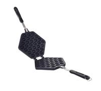 FESTFENDS 30-Hole Double-Sided Egg Waffle Mold Takoyaki Octopus Ball Maker Nonstick Bakeware Kitchen Baking Tool for Household Cake and Snack Cooking