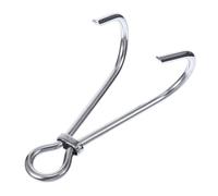 FESTFENDS 316 Stainless Steel Double Hook Scuba Diving Reef Drift Hook Corrosion Resistant Diving Safety Gear for Underwater Use