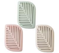 FESTFENDS 3pcs Activated Charcoal Fridge Deodoriser Box for Home and Cooler, Portable Pp Material Air Freshener to Keep Air and Remove Odours Random Color