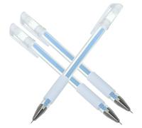 FESTFENDS 3pcs Waterproof Tattooing Pens Blue Plastic Eyebrow Position Pen Sweat Proof Multiple Uses for Precise Markings in Tattooing and Cosmetic Procedures