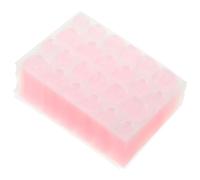 FESTFENDS 50 Sheets Pink Gel Toe Nail Stickers for Women Adhesive Press on Nail Tips with Sticky Tabs for Easy Manicure