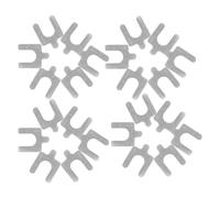 FESTFENDS 50pcs U-shaped Auto Alignment Shims Kit 0.5mm for Camber and Toe Adjustment Wheel Alignment Tool Set Suitable for Car Suspension and Steering Repair