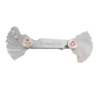 FESTFENDS 52pcs Thread Plug Gauge Set Metric 60 Degree and Imperial 55 Degree Screw Measuring Tool Stainless Steel Lightweight Clearly Marked Blades for Industrial Thread Measurement