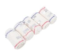 FESTFENDS 5pcs White Spandex Breathable Wraps Good Elasticity Practical Compression Sports Protective Tape for First Aid