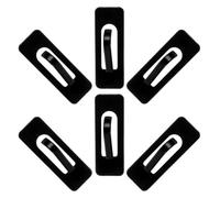 FESTFENDS 6pcs Black Plastic Car Cup Holder Inserts with Multifunctional Design and Sturdy Construction, Anti Shake Bottle Stabilizers for Cars, Suitable for Vehicle Interior Automotive Cup