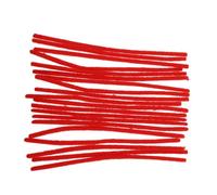 FESTFENDS 80pcs Hair Perm Bars Curler Rods 6.68x0.24x6.68in Lightweight Portable High Elastic Polypropylene DIY Wavy Hair Curlers for Salon and Home Use Random Color