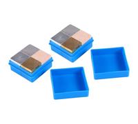 FESTFENDS 8pcs Cube Set for Density and Heat Experiments with Copper, Iron, Aluminum, and Wood, 2cm Edge Length Metal and Wooden Cubes for Science Education and Specific Gravity