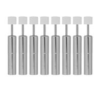 FESTFENDS 8pcs Soft-close Trash Can Damper Replacement with Stainless Steel Hydraulic Piston and Controlled Lid Descent for Kitchen Garbage Bins, Silent Shock Absorber and Mess Prevention