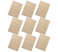 FESTFENDS 9pcs Taekwondo Boards for Breaking Wooden Karate Practice Tool Moderate Hardness and Beautiful Texture Suitable for Taekwondo Competition and Test