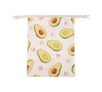 FESTFENDS Beeswax Bread Bags with Buckle and Zipper - Reusable Homemade Sourdough Bread Storage Bag for Home Bakery Freshness Preservation 16.7x12.8 Inch